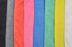 Orange Durable Microfiber Cleaning Terry Cloth, 16