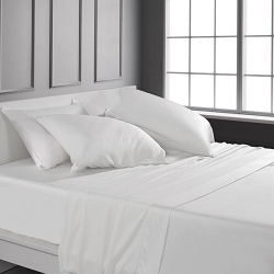 Full Flat -Microfiber Flat Sheet by Suite Sanctuary™ Hotel Quality Bedding, Wholesale price Starting at $7.17 Each