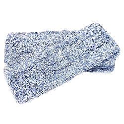 Blue,18 inch Premium Wet/Dry Loop Hook and Loop Mop, 10 dozen or 120 per case, as low as $3.53/each
