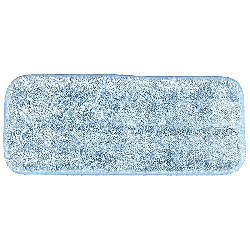Blue,13 inch Microfiber Velcro Backed Flat Wet Mop, as low as $22.50/dz. 