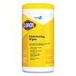 Clorox Disinfecting Wipes, 7 x 8, Lemon Fresh 