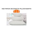 HSD THROW DECORATIVE PILLOW INSERTS 