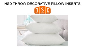 HSD THROW DECORATIVE PILLOW INSERTS 