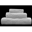 Platinum checkered Brand towels-white_hsd 