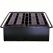 Metal platform beds as seen in choice hotels 