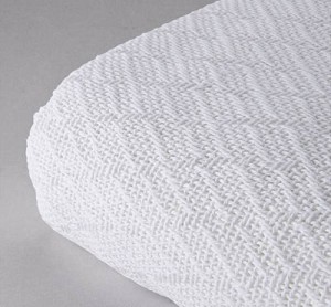 Actual product may vary due to product enhancement, White Thermal Blanket 