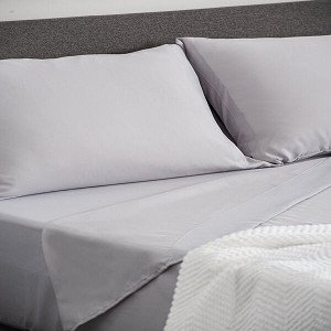 Bedding Basics Brushed Microfiber Gray Sheet Set_hsd 