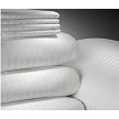Sheet, 2 cm Stripe Tone on Tone, White_hsd 