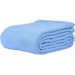 Blue leno weave cotton blanket 