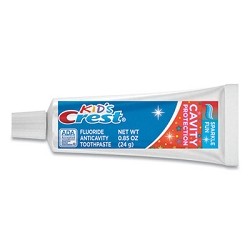 Crest® Kids Sparkle Toothpaste Bubblegum Flavor 0.85 oz Tube 