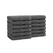 13x13 Dark Grey Wash Cloths 1.50 Lb Host and Home_Hsd 
