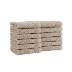 16x28 Beige Hand Towels 3.50 Lb Host and Home_Hsd 