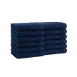 13x13 Navy Wash Cloths 1.50 Lb Host and Home_Hsd 